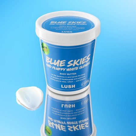 Blue Skies And Fluffy White Clouds